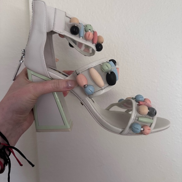 Like New Kat Maconie Beaded Cardi Heel - Picture 6 of 7